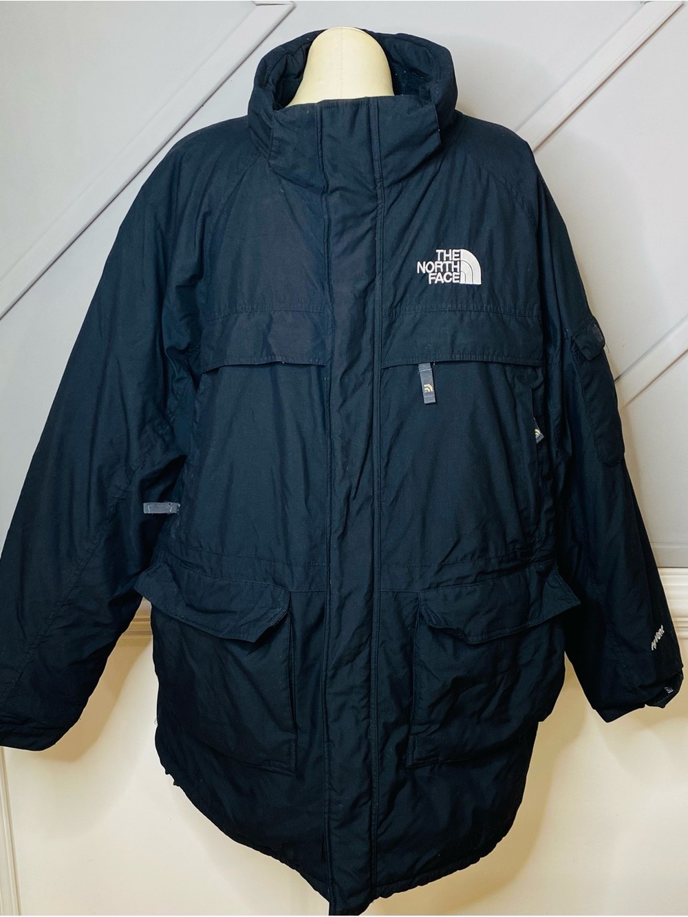 The North Face McMurdo Parka Hyvent Goose Down Jacket Faux Fur Hood Mens 3XL